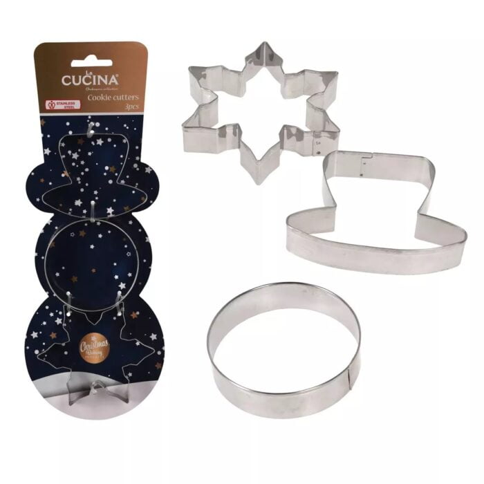 La Cucina Koekjes Uitstekerset Kerst Set/3