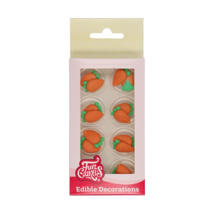 FunCakes Suikerdecoratie Wortelen Set/16 sint paard