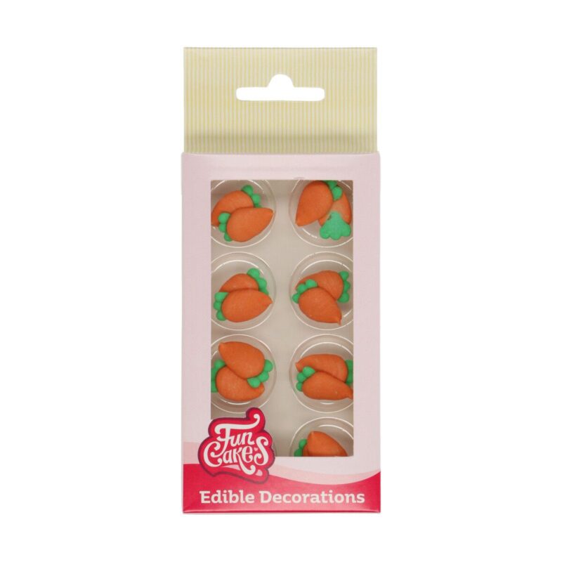 FunCakes Suikerdecoratie Wortelen Set/16 sint paard