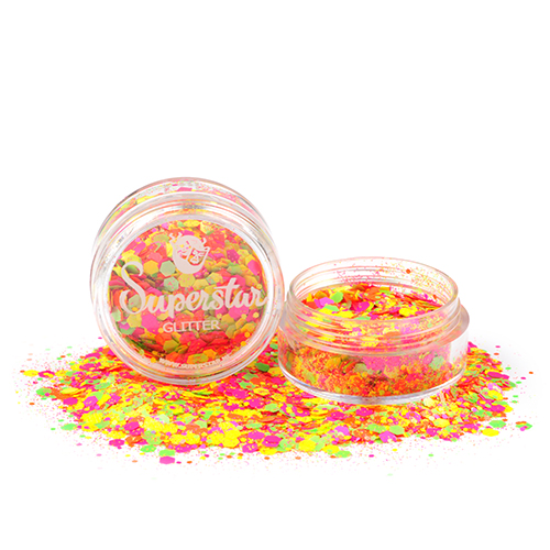 Superstar Chunky Glitters - Fluorescent 8ml