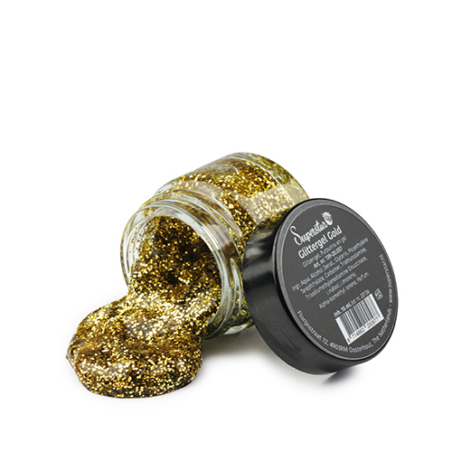 Superstar Glittergel - Gold 15ml