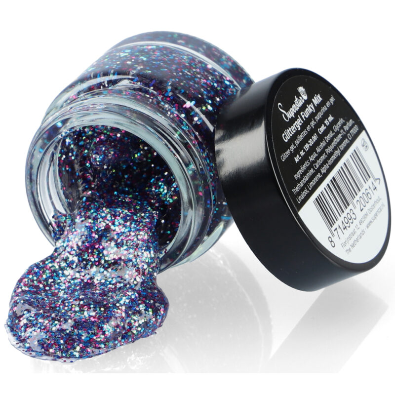 Superstar Glittergel - Funky 15ml