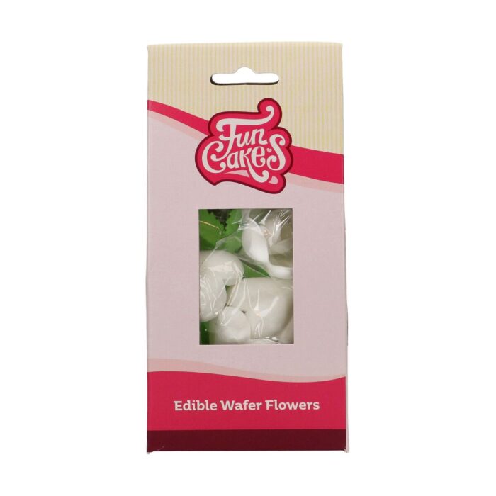 FunCakes Eetbare Papieren Bloemen Tulp & Blaadjes pk/12