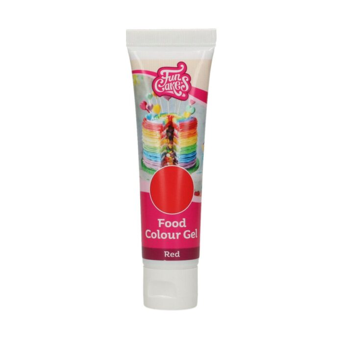 FunCakes Food Colour Gel Rood 30 g - Afbeelding 2