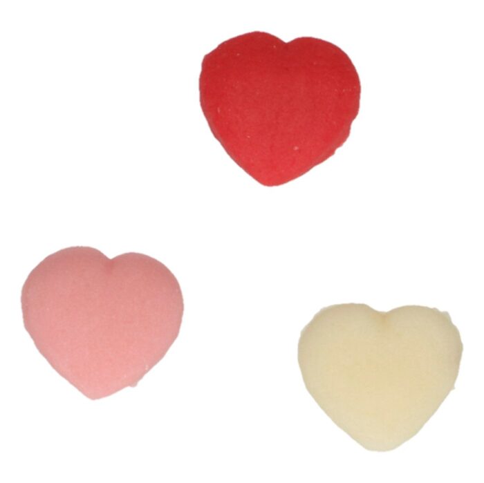 FunCakes Marsepein Decoratie Hartjes Klein Assorti Set/30 - Afbeelding 2