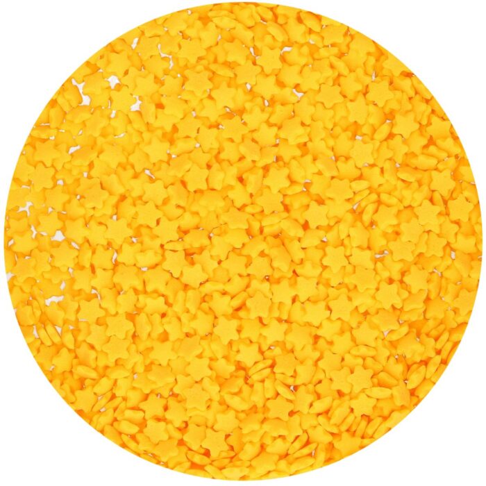FunCakes Mini Sterretjes Geel 60 g - Afbeelding 2