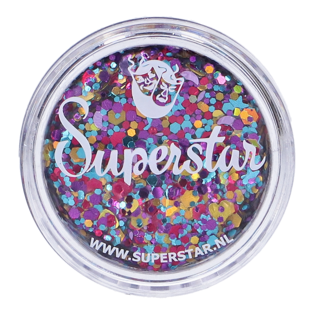 Superstar Chunky Glitter Cream - Carnival 10gr - Afbeelding 2