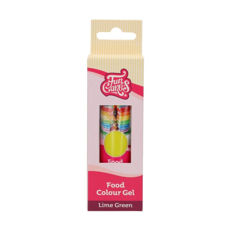 FunCakes Food Colour Gel Lime Green 30g