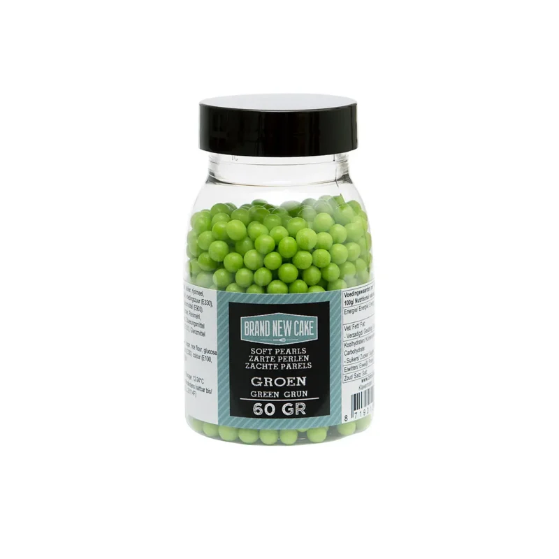 BrandNewCake Zachte Parels Groen 60gr