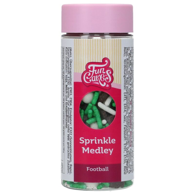 FunCakes Sprinkle Medley Football 65g